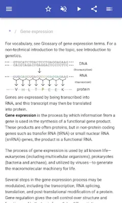 Molecular genetics android App screenshot 13