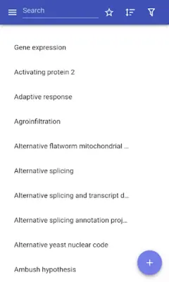 Molecular genetics android App screenshot 14