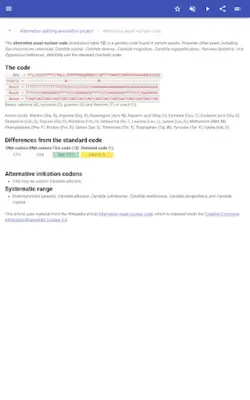 Molecular genetics android App screenshot 2