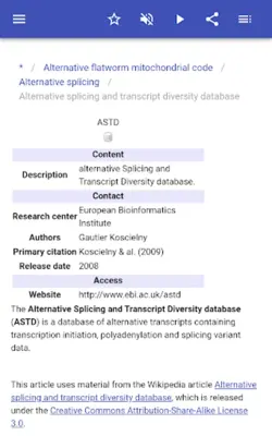 Molecular genetics android App screenshot 6