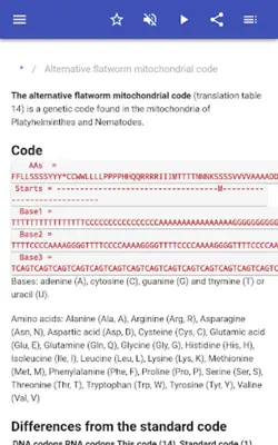 Molecular genetics android App screenshot 8